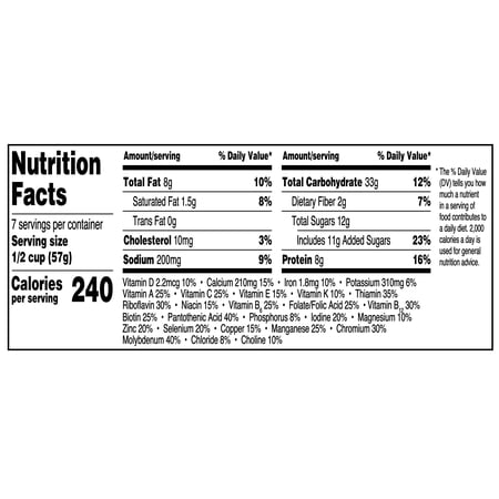 EQUATE ADULT NUTRITION POWDER, VANILLA, 14.1 OZ, 7 SERVINGS