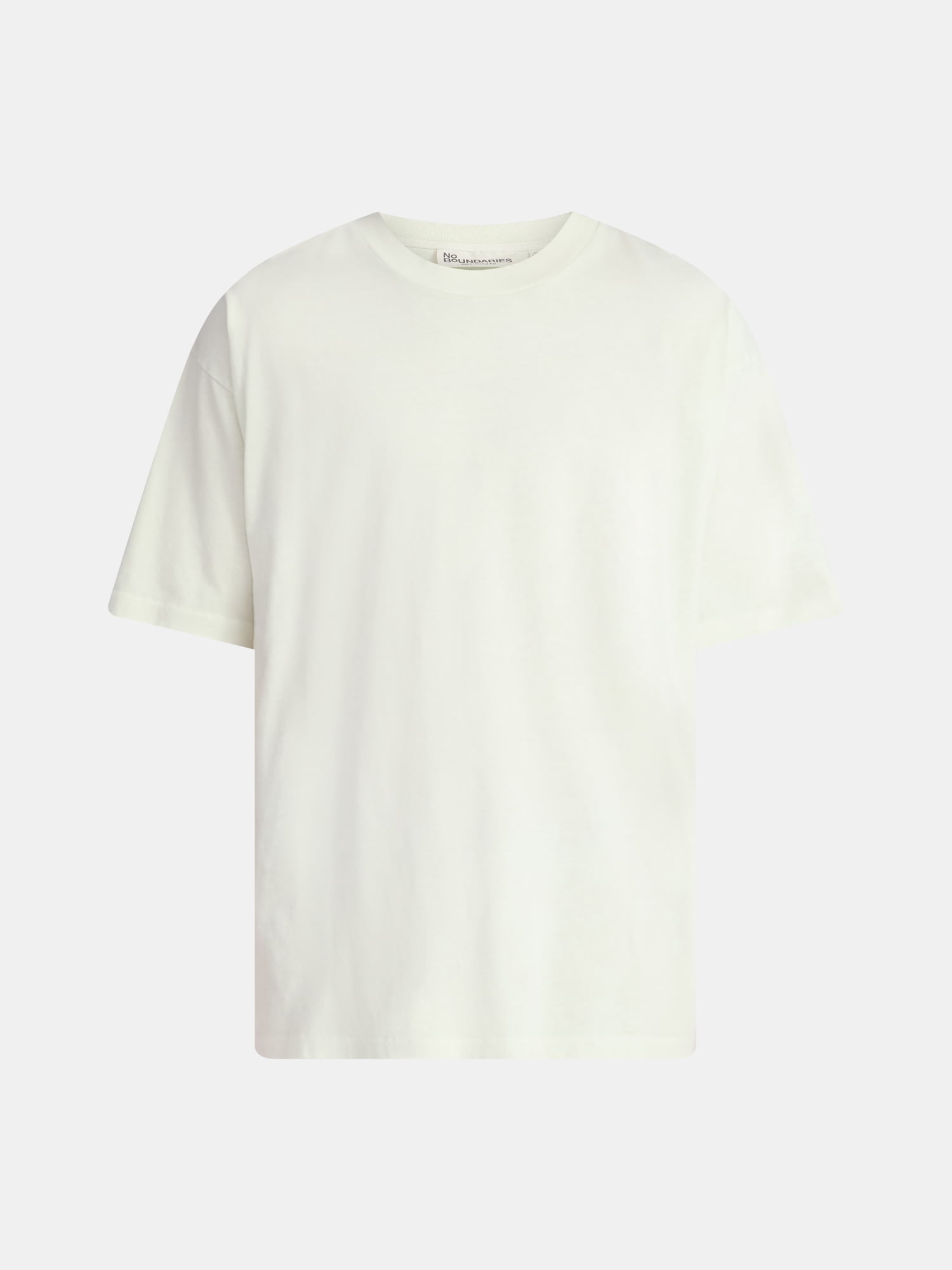 No Boundaries All Gender Cotton Oversize Tee with Short Sleeves, Men's and Big Men's