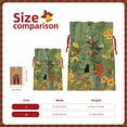 thumbnail image 3 of Picia Botanical Garden With Cats Pattern Christmas Gift Bags, Xmas Gift Bags, Suitable for Holiday Kraft Paper Gift Bags, Reusable Christmas Gift Bags,Festive Gift Packaging Bag-Medium, 3 of 9