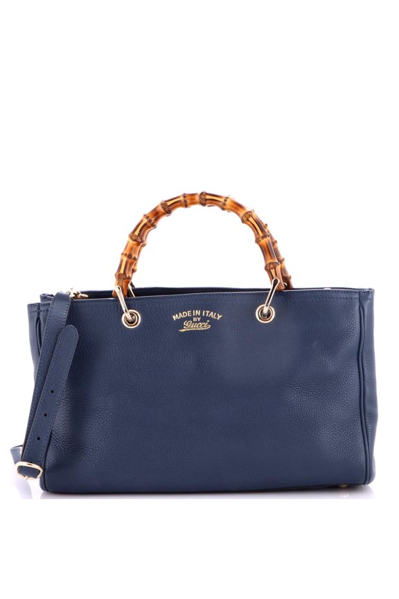 Pre-Owned Bamboo Shopper Tote Leather Medium By Rebag