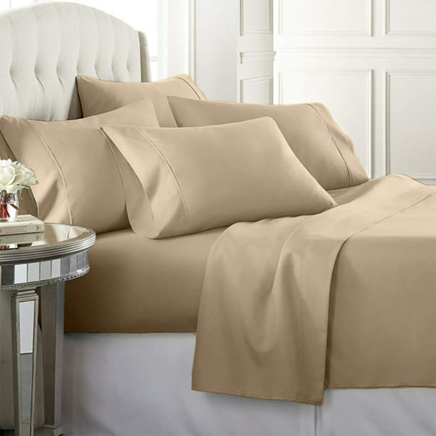 Luxury Home Super Soft 1600 Series, Soft King Size Bed Sheets