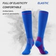thumbnail image 4 of Eoperou 1 Pair Training Socks High Elasticity Comfortable Bouncy Wear Resistant Good Breathability Foot Protector Unisex Running Compression Socks Stockings for Sport, 4 of 8