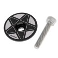 thumbnail image 1 of Mountain /8 "Stem Cover Control Bolts Accessories - , 28.6mm Black Star, 1 of 8