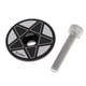 thumbnail image 1 of Receptor de dirección para bicicleta de montaña y carretera CNC con tapa superior Estrella negra, 1 of 8