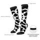 thumbnail image 4 of Balery Cow Print Black White Calcetines novedosos Calcetines deportivos Calcetines hasta la rodilla Calcetines de algodón Calcetines originales y geniales, 4 of 6