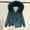 Blue, variant on Babysbule Winter Coats for Women Womens Warm Long Sleeve Coat Hoodies Collar Jacket Slim Winter Outwear Tops
