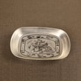 thumbnail image 5 of LMZM Retro Style House Letter Embossed Metal Plate Fruit Snack Food Storage Dish Tray, 5 of 7
