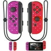 Paddsun For Nintendo Switch Joy-Con L & R Bluetooth Wireless Gamepad Controller W Straps