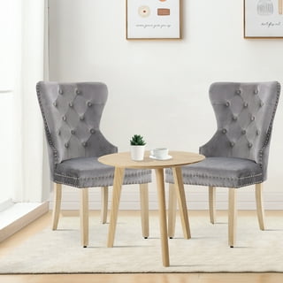 Unisex Velvet Dining Chairs in Shop by Material Walmart