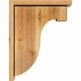 thumbnail image 3 of 8"W x 14"D x 18"H Del Monte Rough Sawn Corbel w/Backplate, Western Red Cedar, 3 of 9
