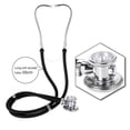thumbnail image 2 of Stéthoscope Professionnel Médical Double Tête Coloré Multifonction Stéthoscope Soins de Santé Noir, 2 of 8