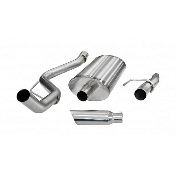 Corsa/dB 11-13 Ford F-150 5.0L V8 Polished Sport Cat-Back Exhaust Fits select: 2012-2013 FORD F150, 2014 FORD F150 SUPER CAB