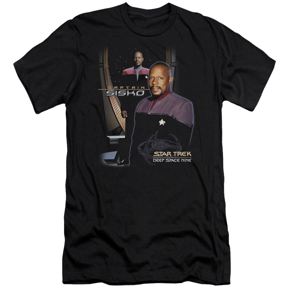 Star Trek Le Capitaine Sisko Mens Short Sleeve Shirt