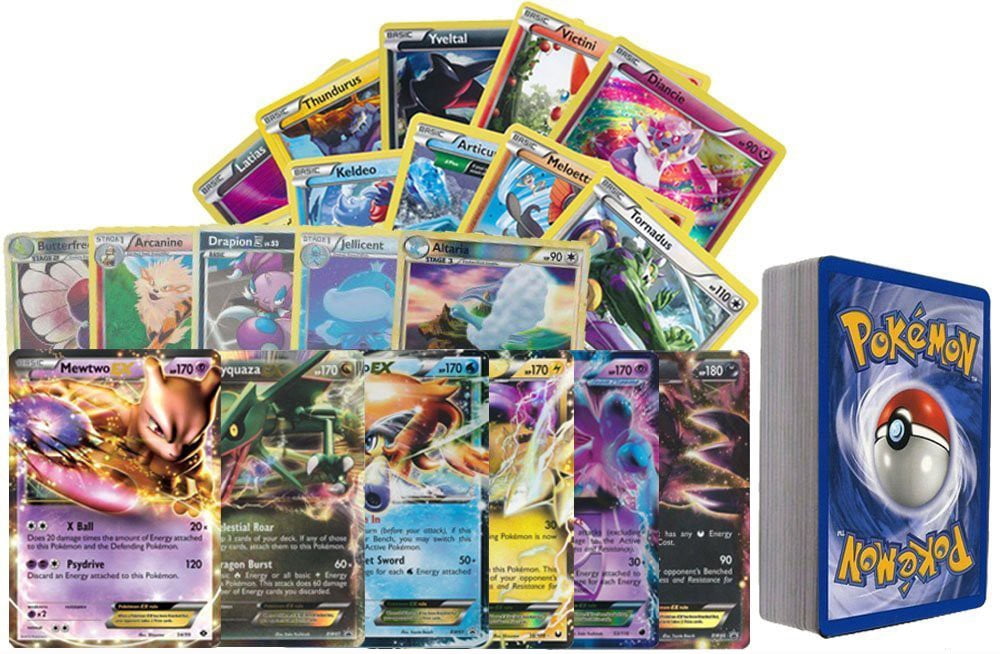 Common Uncommon Rare 50x HUGE Pokemon Card LOT BULK XY BW SET NO DUPLICATES! 