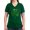 Kelly, variant on CafePress - St Paddys Day Shamrock Women's V Neck Dark T Shirt - Women's V-Neck Dark T-Shirt