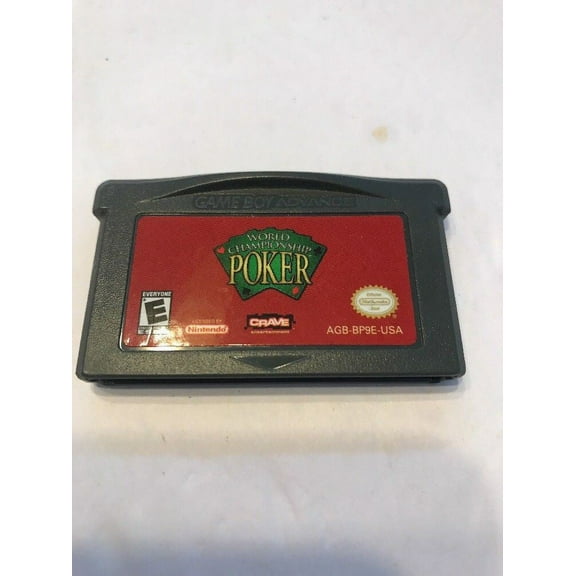 World Championship Poker (Nintendo Game Boy Advance, 2004) Ships N 24h