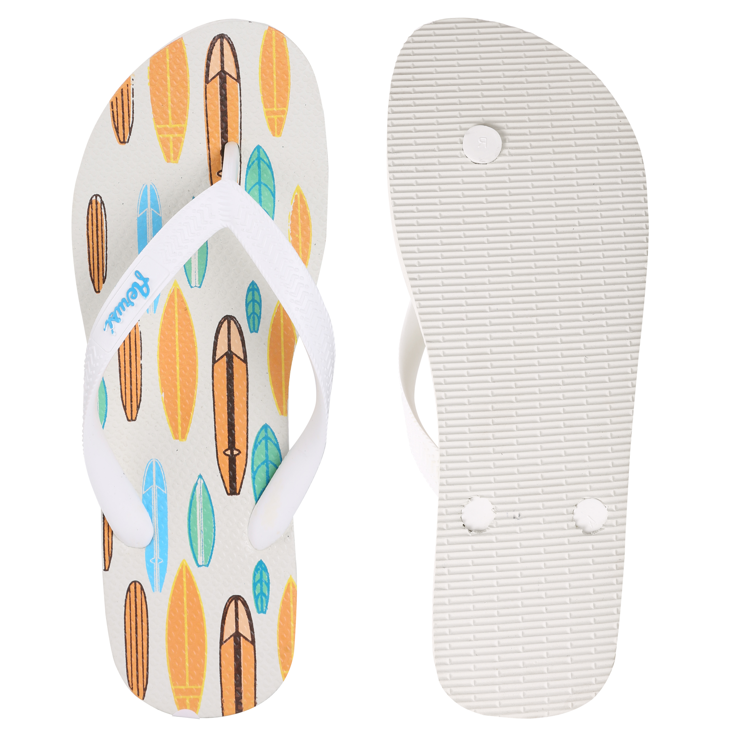 Women’s Tropical Flip Flops, Lightweight Thong Sandals for Beach, Pool, Travel & Everyday Wear