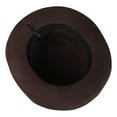 thumbnail image 3 of Yokua Old-fashioned Fedoras Top Hat Short Brimmed Hat for Women Man Casual Wear, 3 of 16