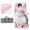 elephant pink 03, variant on Kainsy Personalized Toddler Nap Mat for Daycare Cot Bedding - Custom Name Baby Boys Kids Nap Mats with Pillow Blanket Preschool Kindergarten Children Sleeping Bag Easy Carry Blue Elephant