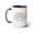 Black, variant on Motivated and Blessed Two-Tone Coffee Mug