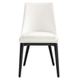 thumbnail image 6 of Modway Viscount 19" Modern Performance Velvet Dining Chair in White (Set of 2), 6 of 9