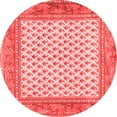 thumbnail image 1 of Ahgly Company Indoor Round Persian Red Traditional Area Rugs, 8' Round, 1 of 4