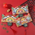 thumbnail image 2 of yeacher Creative Snake Year Folding Red Envelope Set - Cartoon Design, 2/6/10 Card Slots, High-Quality Paper, Perfect for New Year, Weddings, and Gifts (Red/Green/Golden Snake), 2 of 6