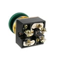 thumbnail image 3 of Uxcell Push Button Switch Green Momentary AC 380V 5A Push Button Switch 30mm Panel Mount, 3 of 5