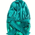 thumbnail image 2 of LNGOOR Silk Double Layer Fitted Sleeping Bonnet with Drawstring Closure - Adjustable Straps  Lightweight  Breathable  and Soft - Perfect for Homecoming  All-Season Wear, 2 of 7