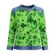thumbnail image 5 of TaTaai Ladies Irish Festival Long Sleeve Top Spring Patchwork Design Round Neck Solid Color Casual Blouse Comfy Stretchy Shirt for St Patrick Holiday Outfits Gift, 5 of 5