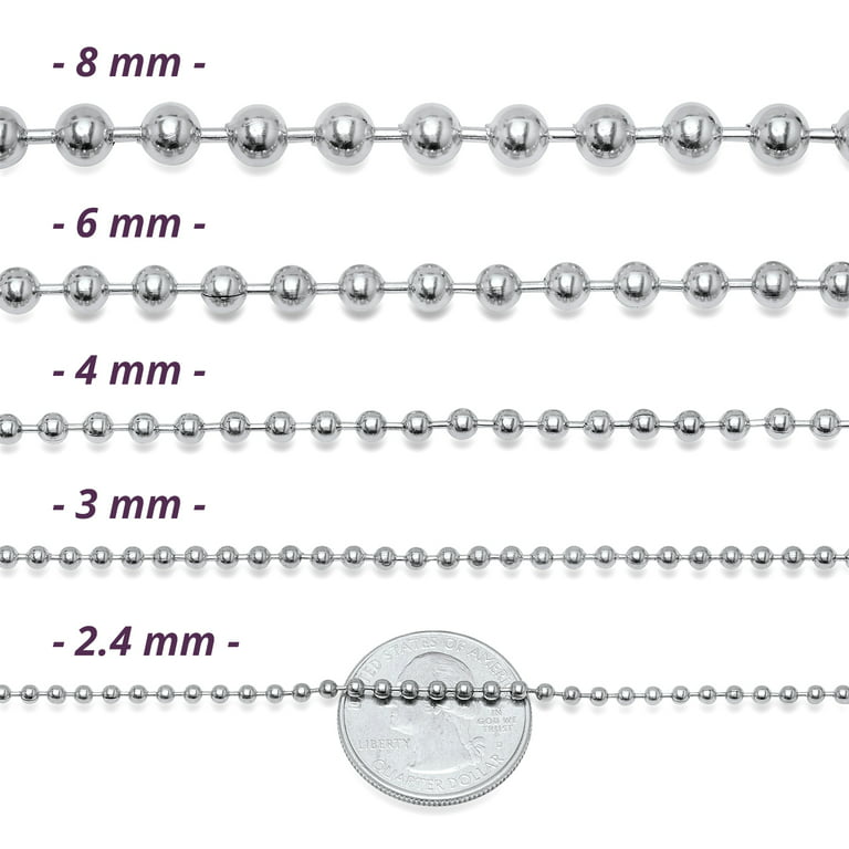 Stainless Steel Ball Chain 18