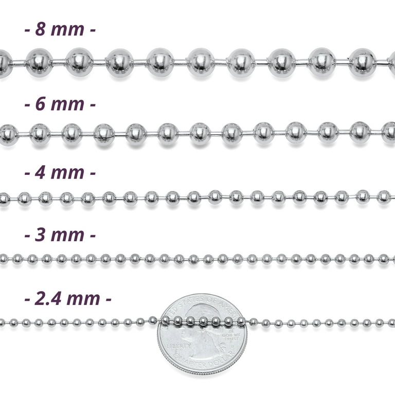 Stainless Steel Ball Chain 18