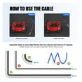thumbnail image 4 of DVR Recording Pipe Inspection Camera 9" Monitor Borescope IP68 17MM Drain Sewer Pipeline Industrial Endoscope With 16G TF Card ,Easily Maneuver, 4 of 6