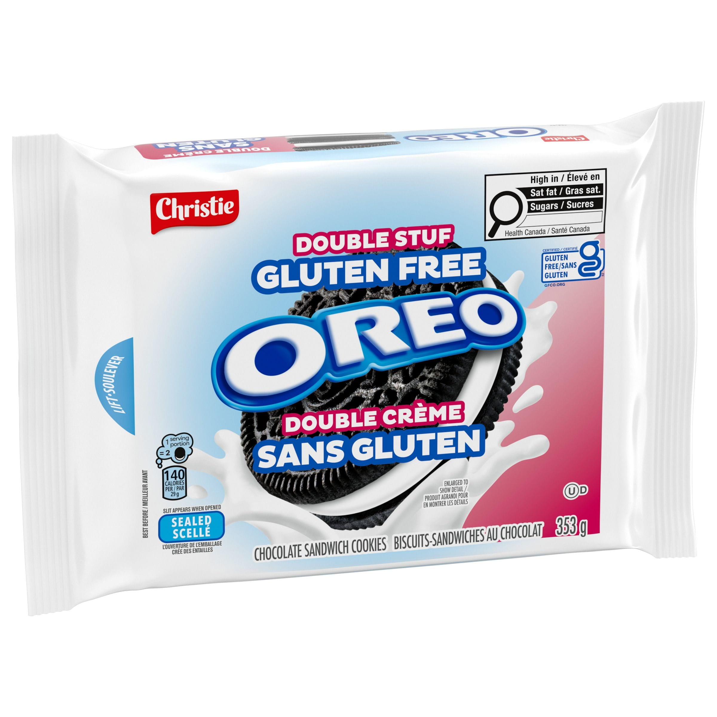OREO Gluten Free, Double Stuf Chocolate Sandwich Cookies