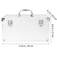 thumbnail image 2 of Aluminum Alloy Medicine Box for Home Use Durable Portable Storage Box with Handle Multi Color 7.87x4.72x2.95 Inches, 2 of 8