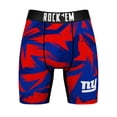 thumbnail image 2 of Men's Rock Em Socks  Royal New York Giants Game Paint Boxer Briefs, 2 of 3