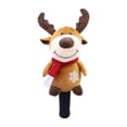 thumbnail image 1 of Funda de Madera Sharpla Palo de Golf Cabeza de Animal Navideño, 1 of 8