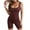 Coffee, variant on Elainilye Fashion Women's Shapewear Bodysuits Seamless One-Piece Body Shaper Butt Lifting Shapewear Stretch Slimming Body Corset,Brown