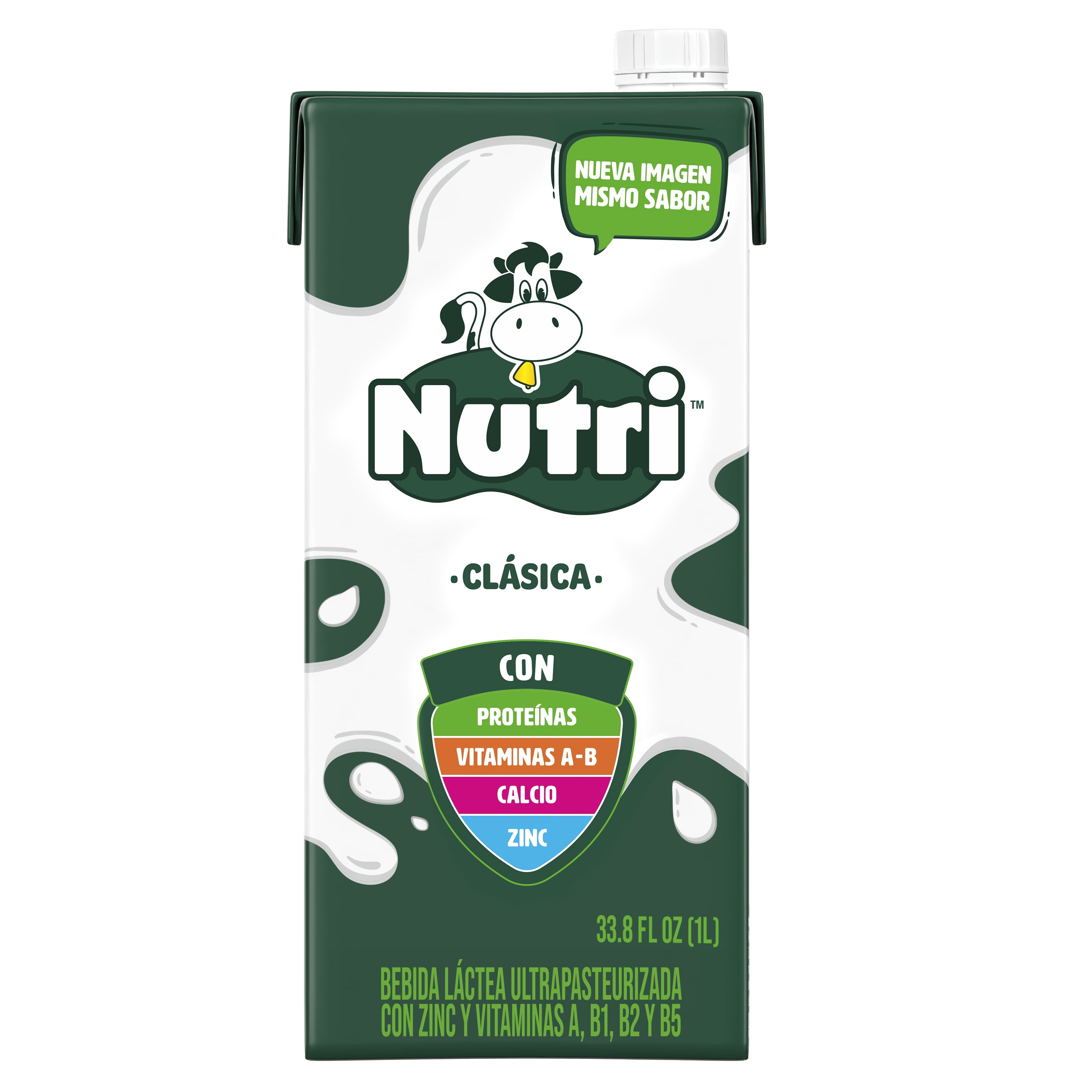 (3 pack) Nutri UHT Milk, Shelf-Stable, 33.8 fl oz