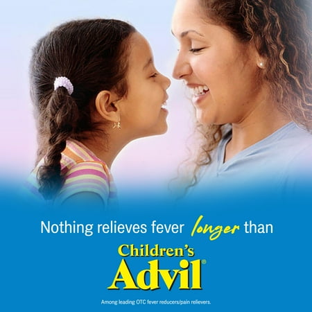 Children's Advil Pain Relievers and Fever Reducer Liquid, 100 mg Ibuprofen, Grape, 4 oz
