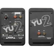 Kanto Living YU2 Powered Desktop Speakers, Gloss Black
