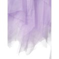thumbnail image 6 of Michellecmm  Women Tulle Tutu Skirt Irregular Hem Elastic Princess Mesh Skirt, 6 of 9