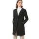 thumbnail image 2 of Abrigo Largo de Invierno Allegra K Sin Cuello Negro Talla M para Mujer, 2 of 7