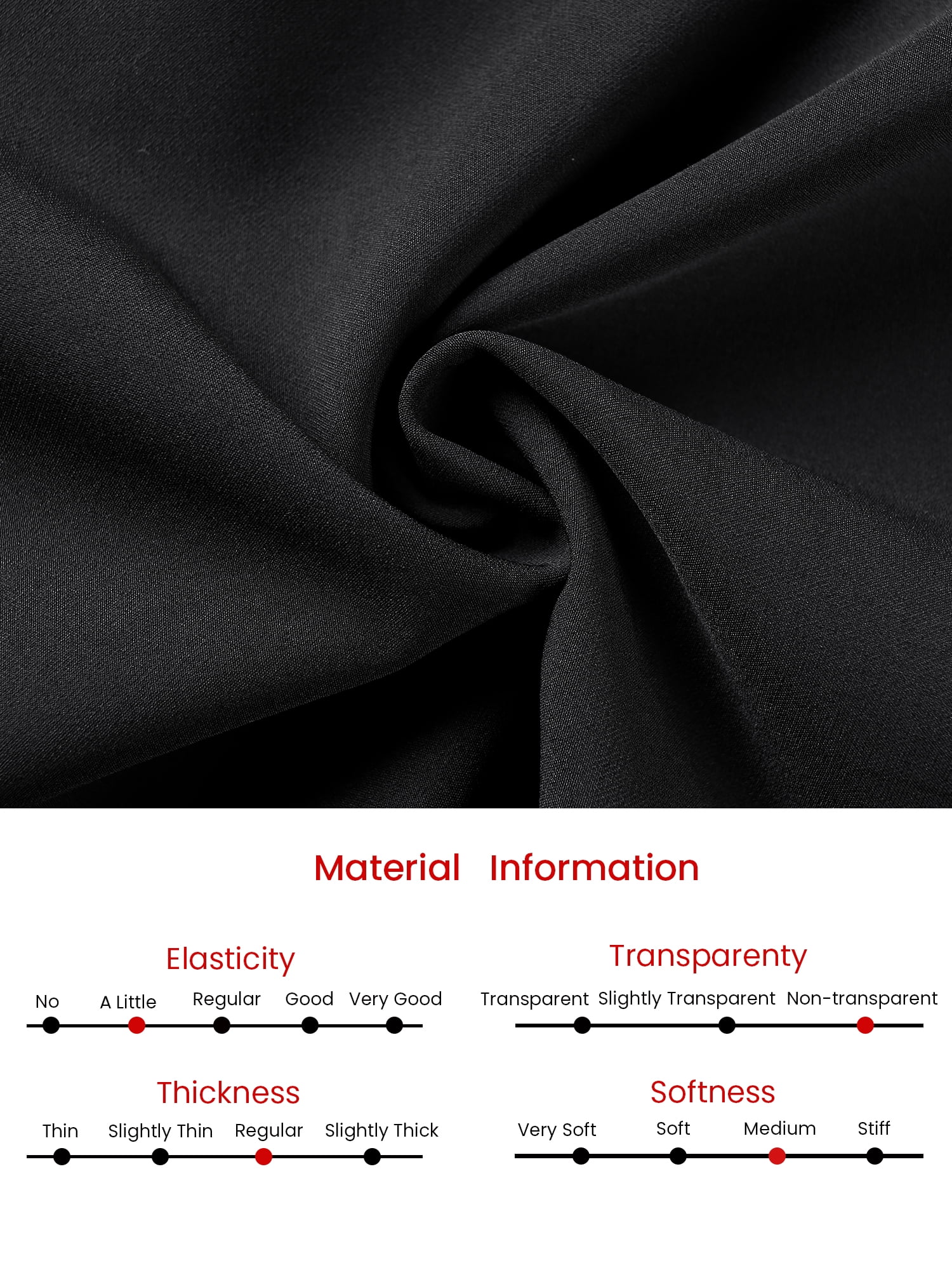 DARING DIVA Wrap A-Line Pleated Midi Long Sleev Dress M Black