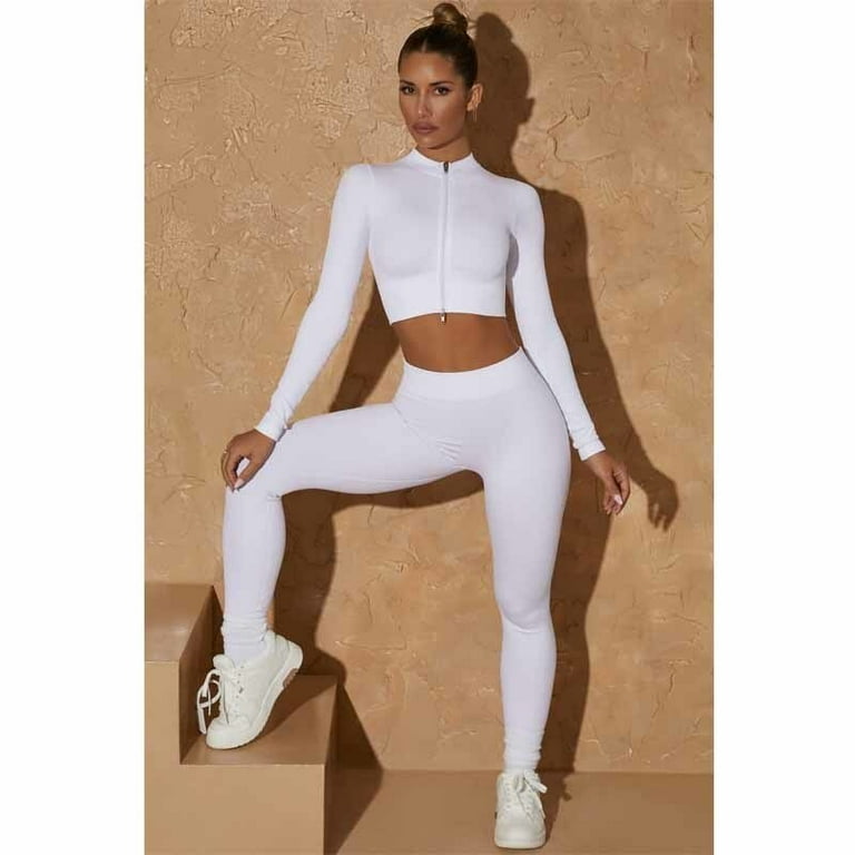 Seamless Yoga Set Sport Clothing For Woman Push Up Bra Top T shirt