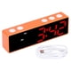 thumbnail image 1 of Temporizador De Entrenamiento, Temporizador Digital LED, Reloj De Escritorio Electrónico Multifuncional para Dormitorio, Sala De Ejercicios(Naranja + Azul), 1 of 14
