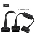 thumbnail image 3 of OB Flat Extension Cable,16 Pin Male to OB Cable OB Splitter Cable Advanced Technology, 3 of 9