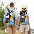 thumbnail image 4 of Fotbe Colorful Cats Pattern Art Mochila de Lona con Estampado, Mochila Duradera, Mochila Versátil de Alta Calidad, Mochila Compacta Vintage-Medium, 4 of 5