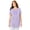 Pale Lilac Enjoy, variant on Plus Size Soft Pj Tunic Tee