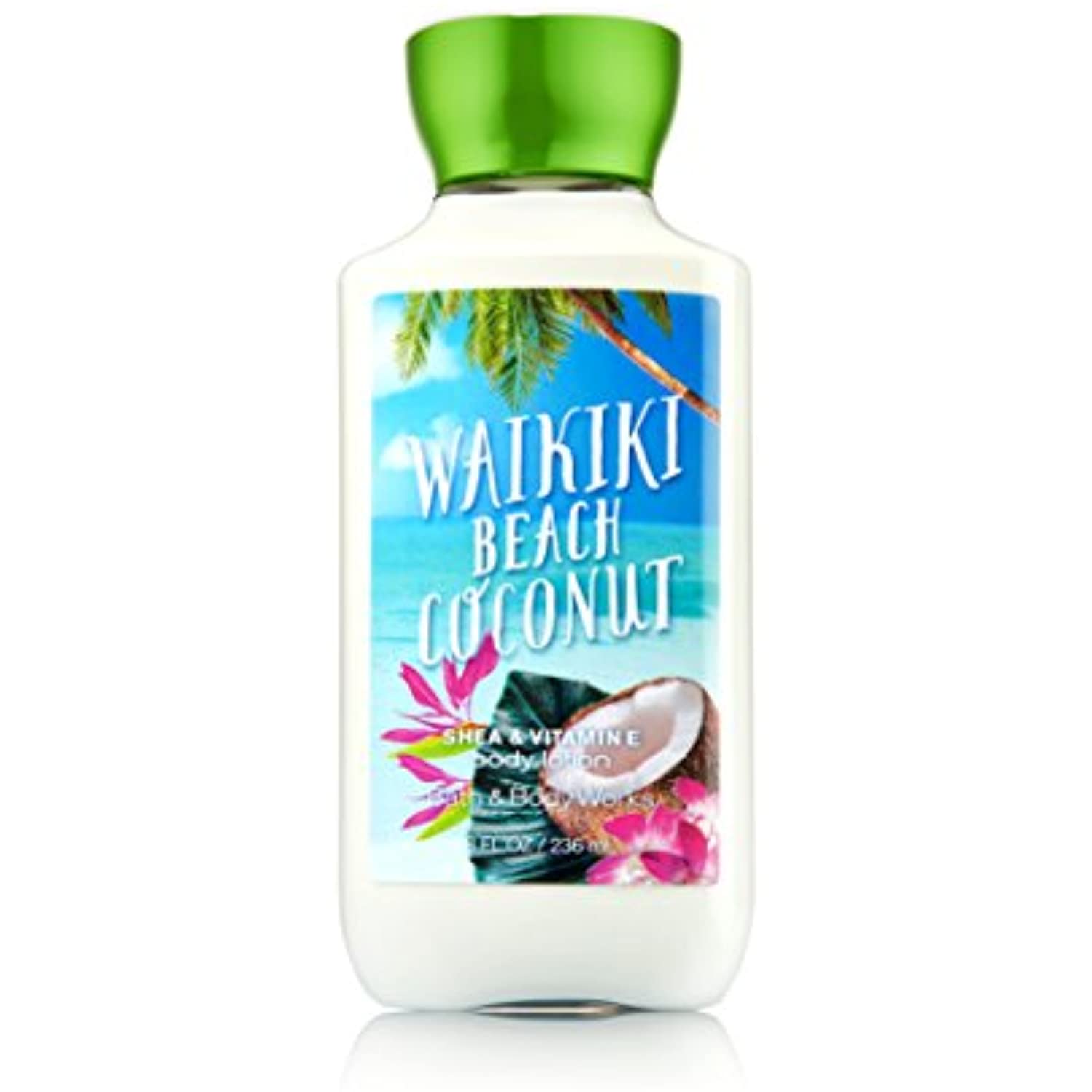 bath & body works shea & vitamin e lotion waikiki beach coconut 2016